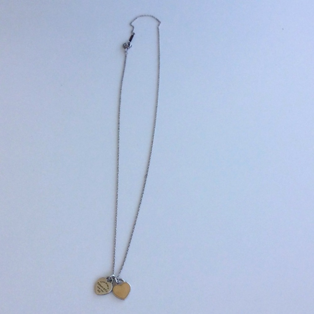 Tiffany_ Return to Tiffany two hearts necklace, genuine